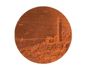 Lighthouse on Concave Disc 2